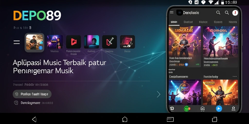 Tampilan gameplay DEPO89 yang menarik dan intuitif.