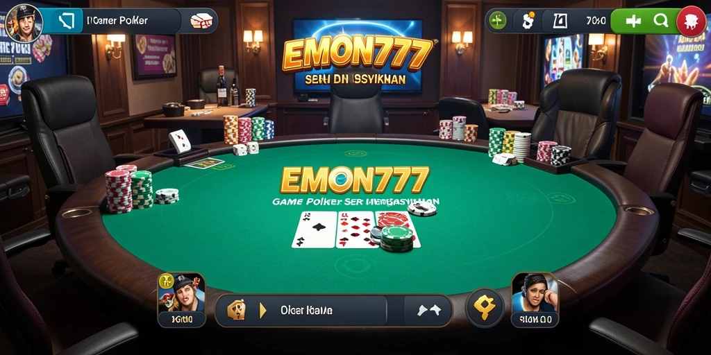Tampilan gameplay seru dan kompetitif di EMON777.