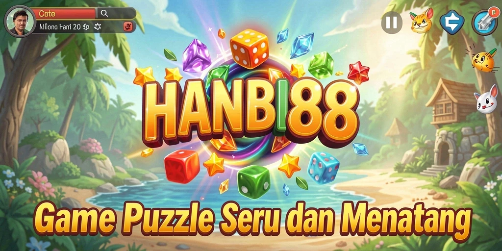 Gameplay seru dari HANABI88 dengan berbagai tantangan puzzle.
