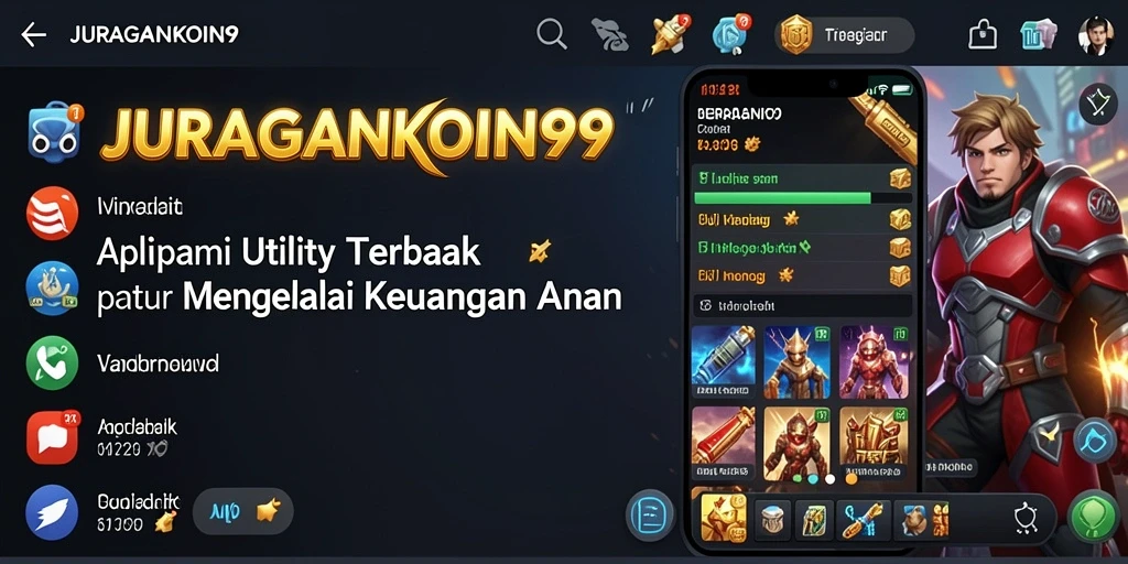 Tampilan antarmuka JURAGANKOIN99 yang sederhana dan intuitif.
