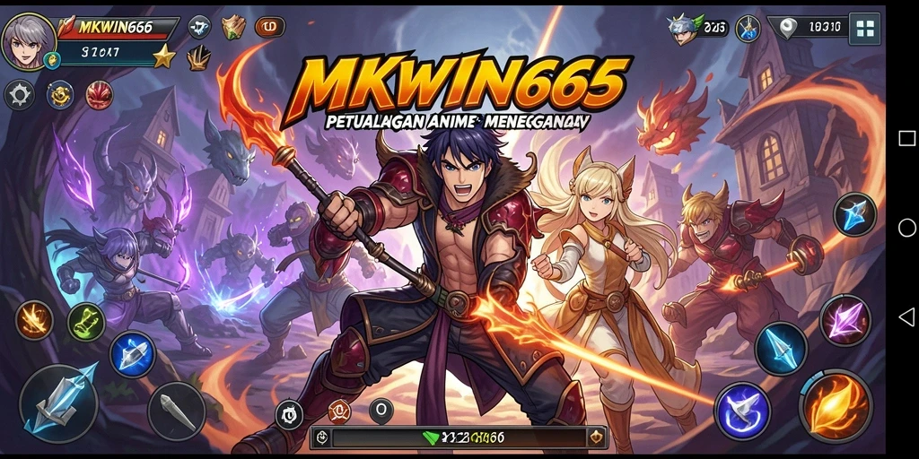 Tampilan gameplay seru di dunia <strong>MKWIN666</strong> yang penuh warna.