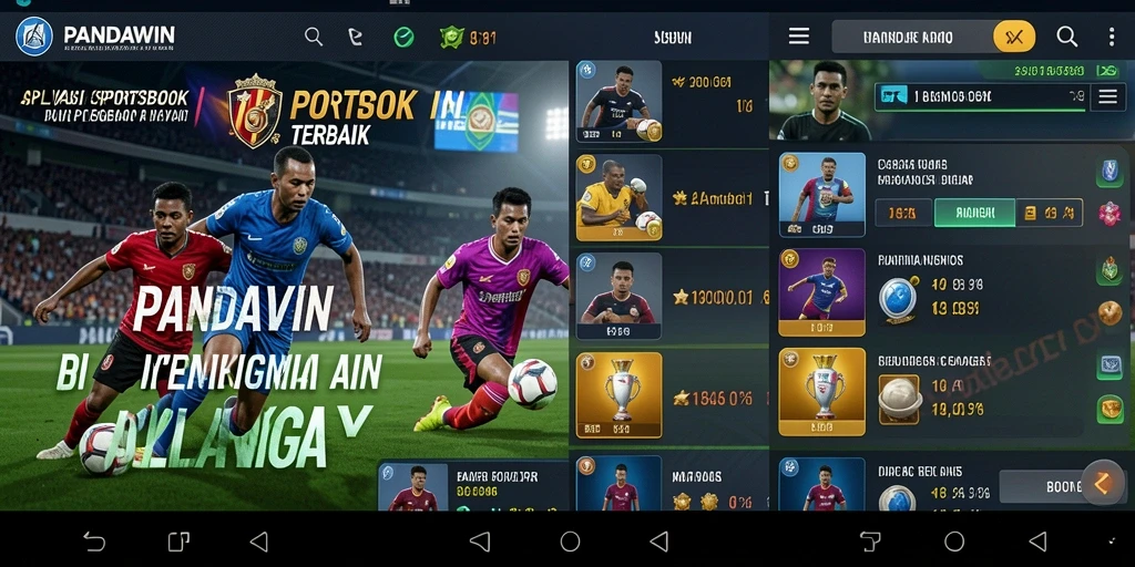 Tampilan gameplay seru dan interaktif di aplikasi PANDAWIN.