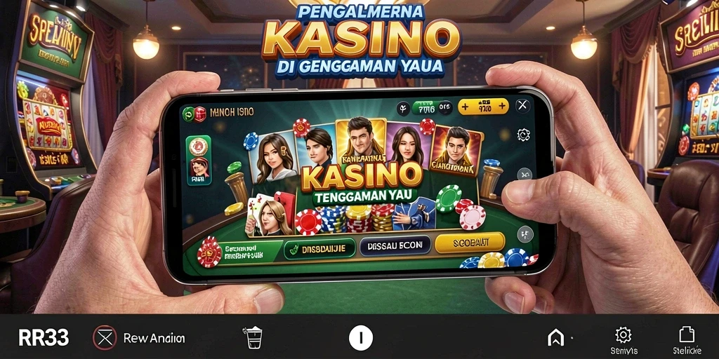 Tampilan gameplay menarik dari RR33 dalam dunia Kasino.