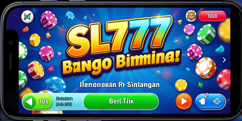 Tampilan gameplay SL777 yang menegangkan dan penuh warna.