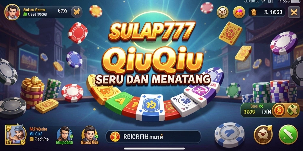 Tampilan gameplay QiuQiu yang menarik dan penuh strategi.