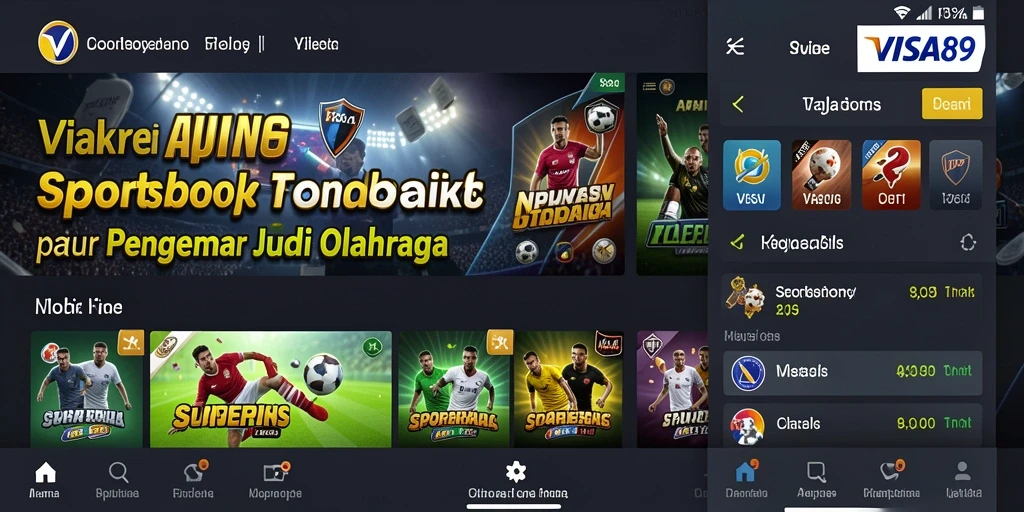 Tampilan menarik dari gameplay <strong>VISA89</strong> yang penuh aksi taruhan olahraga.