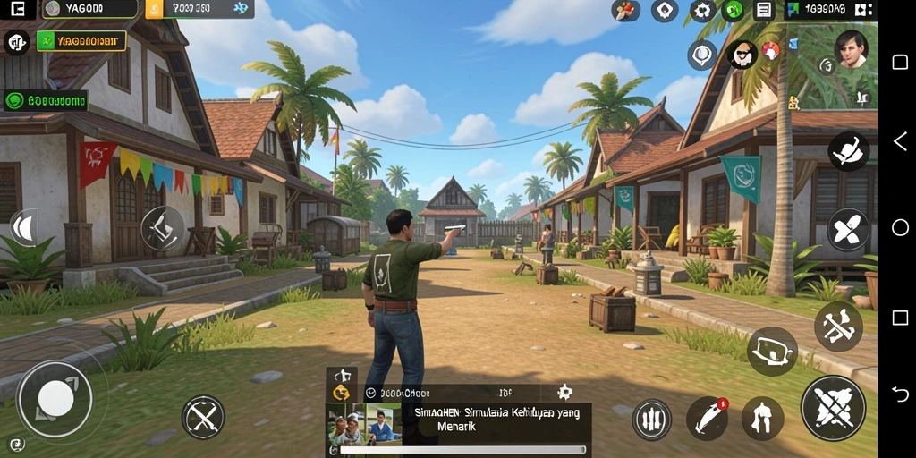 Tampilan gameplay YAGAOHEN yang menarik dan interaktif.